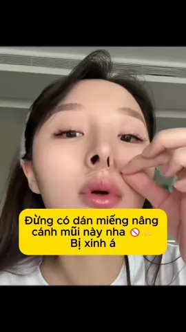 Đừng có dán mũi nha.... Bị xinh á 🤭 🥰  #beauty #lamdep #tips #fyp #tips 