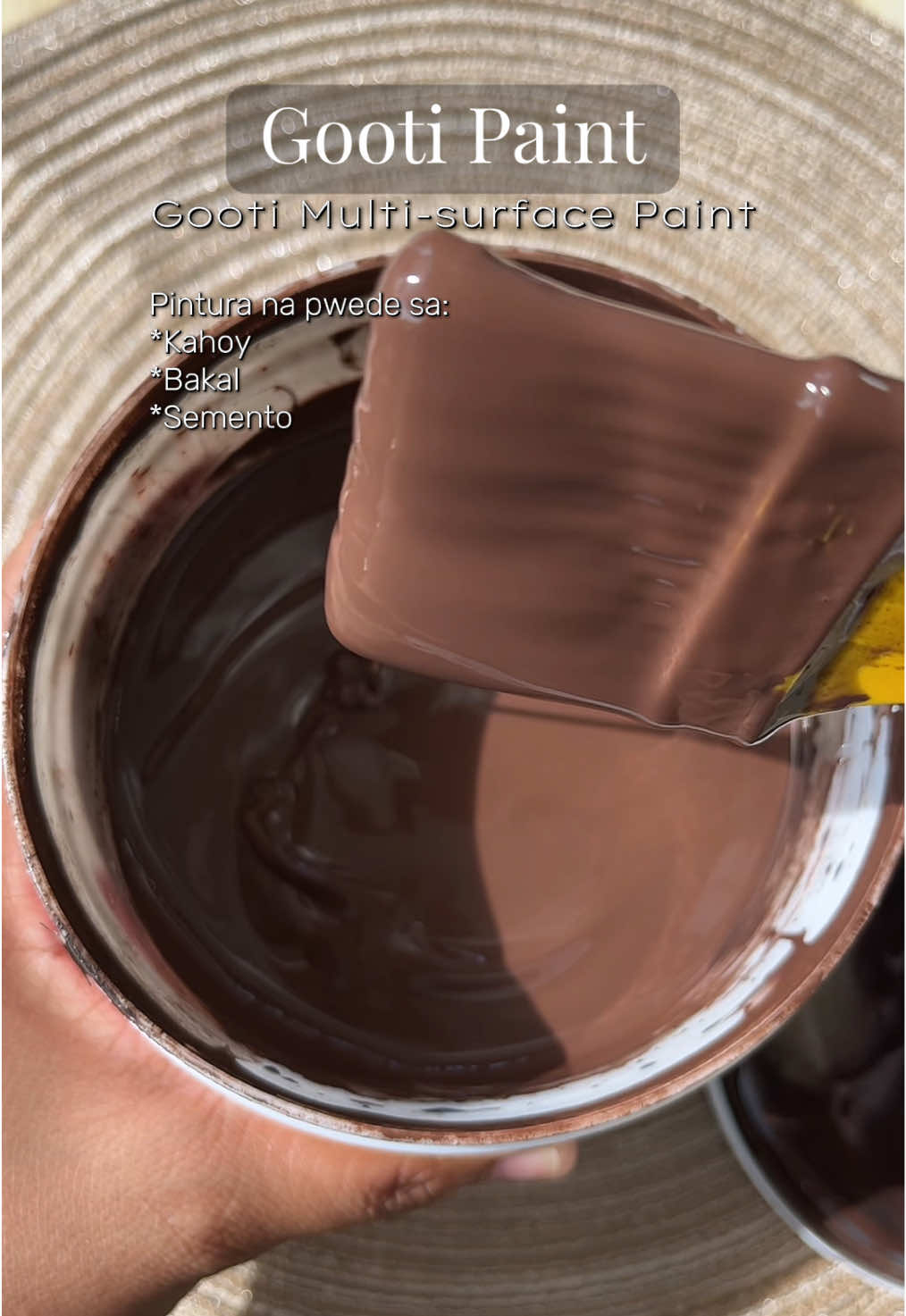 Pintura na pwede sa kahoy, bakal at semento #gooti #gootipaint #pintura #odorlesspaint #wallpaint 