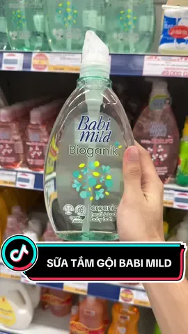 Sữa tắm gội toàn thân cho bé babi mild 800ml #taphoaseden 