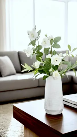 Bình nhựA vân hạt trai cao #binhhoadecor #nhắcđếnbạn #binhhoadep #muabìnhhoa 