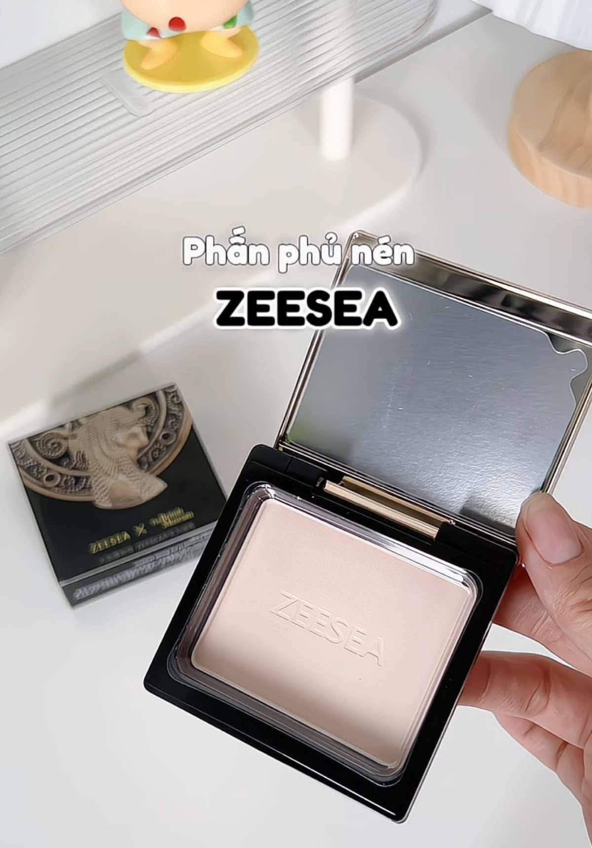 Phấn phủ kiềm dầu Zeesea zá bình dân mà chất lượng mê #phanphukiemdau #phanphuzeesea #zeesea #zeeseacosmetics #phanphu 
