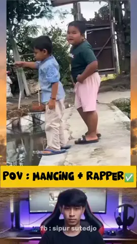 anak e sopo iki woy #randomcore #vidiolucu #anakkecilmancingberdua #viral 