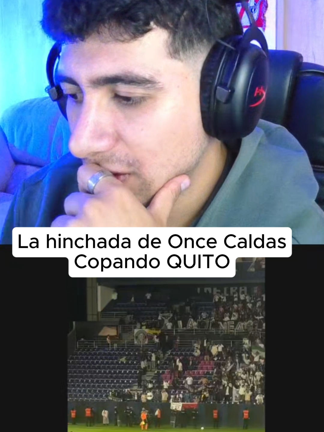 ¡Una locura total! 🔥🇨🇴 La hinchada de Once Caldas en Quito demuestra lo grande que es el amor por el fútbol en colombia 💪⚽ Pasión que trasciende fronteras… ¿Es esta una de las mejores hinchadas del país? 👀 #oncecaldas #copasudamericana #futbolcolombiano #manizales #oncecaldas🇮🇹🥁