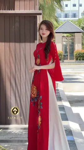 Mẫu áo dài cách điệu phần tay xinh quá các chị ơi #AoDaiFatraly #viralvideo #Fatraly #aodai #Aodaidanang 