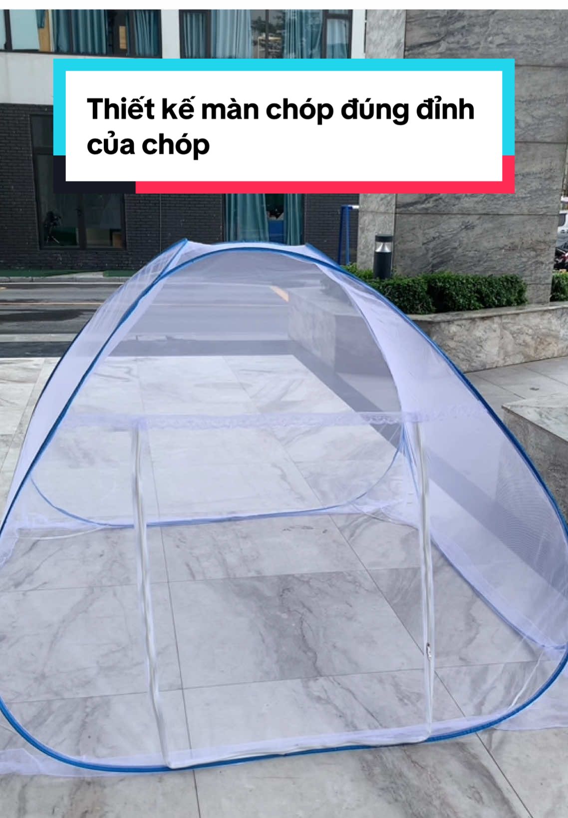 Thiết kế màn chóp đúng đỉnh của chóp #man #mangapgon #manchop #mosquitonet  --- 
