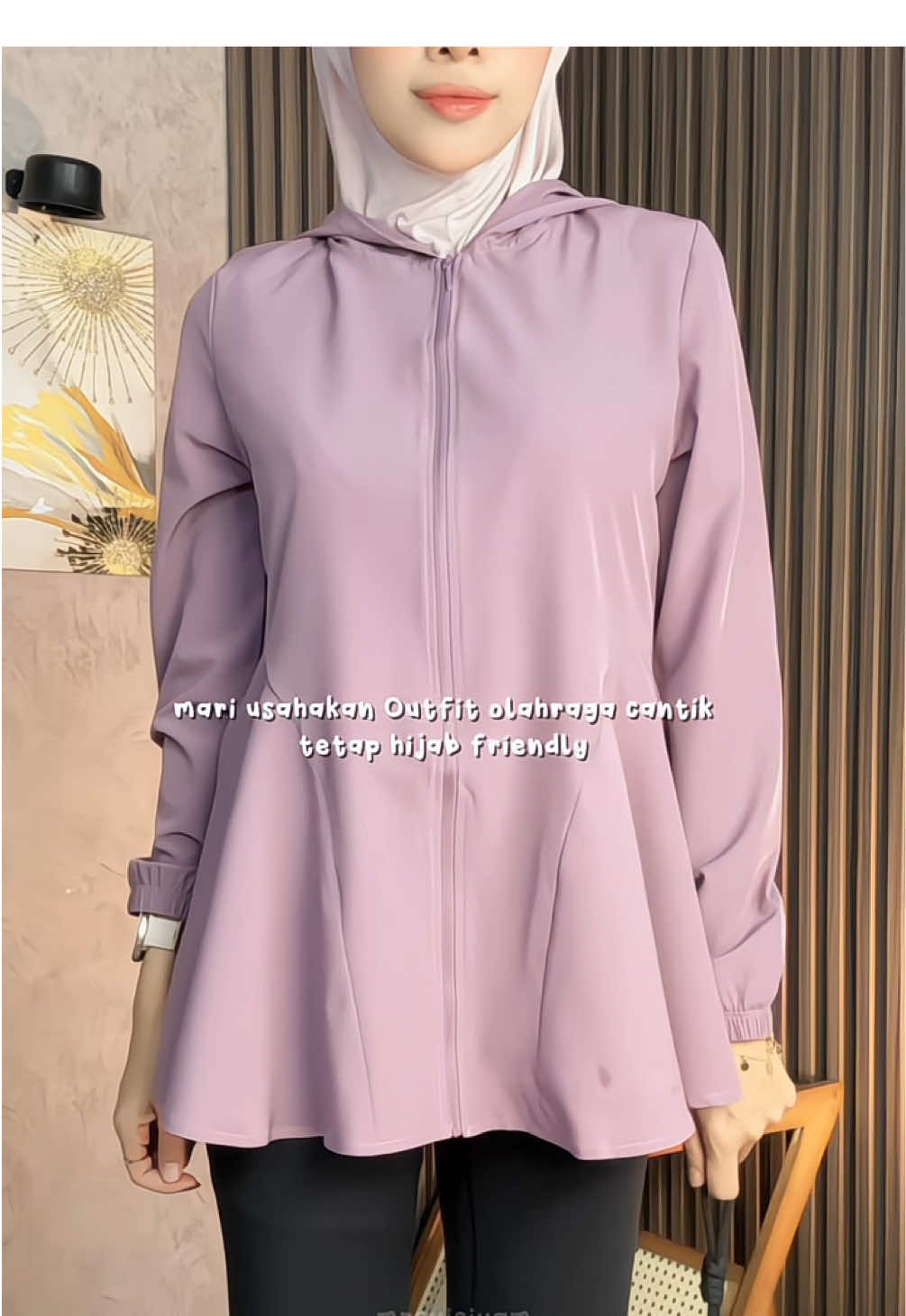 Rekomendasi outfit olahraga cakep hijab Friendly, ringan banget #outfitolahraga #atasanolahraga #bajuolahragahijab 