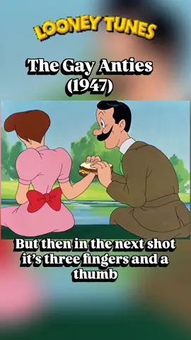 For some weird reason director Friz Freleng made a lot of shorts involving ants! Why? No idea! From The Gay Anties (1947) #frizfreleng #looneytunes #animation #warnerbros #classiccartoons #animationreview #retro #cartoonnetwork #classicanimation #historynerd #vintagecartoons 