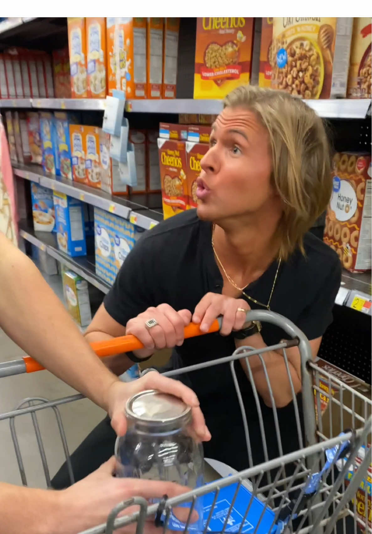 Replying to @Shane Nagy Fart Jar Prank Part 12 😂 #public #prank #jar #groceryshopping #friendshipgoals 