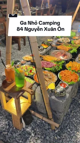 Phát hiện một camping ở ngay trong lòng thành phố Vinh, trời đã chuyển mùa rồi đi làm đôi ba đĩa thịt nướng thôi ☺️☺️ #vuibui #37nghean #thanhphovinh #reviewanngon 