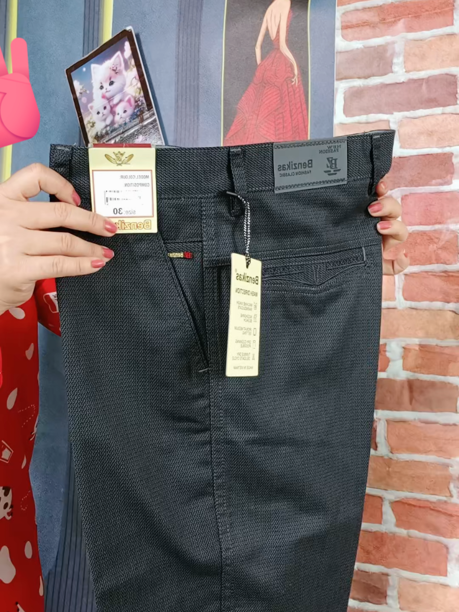 Quần Kaki Nam Trung Niên 