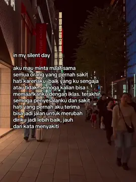 proses memperbaiki diri tanpa seseorang penyemangat 😇