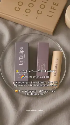 Team bibir lembap atau team matte? 😍 La Tulipe punya dua-duanya, tinggal pilih sesuai mood kamu! 💋 Yang penting, bibir tetap cantik & sehat setiap hari ✨ 💖 Kalau suka jangan lupa: ✨ Like biar makin glowing  💌 Share biar bestie kamu juga kece  💄👗 Follow buat tips cantik & fashion setiap hari #LipstickGoals #BibirCantik  #LaTulipeBeauty #Makeup  #myeonbeautybliss 