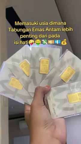 Daripada cuma nabung di bank, mending simpan emas Antam. Anti inflasi, makin naik nilainya #logammulia #antam #emas #nabung 