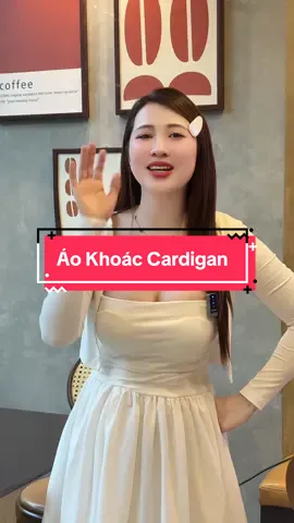 Áo Khoác Cardigan #cohuyentaphoa #xuhuong 