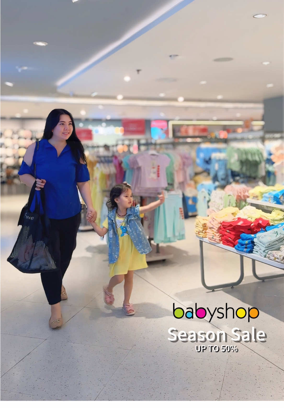 Season Sale is Back!! Belanja kebutuhan si kecil makin hemat dengan Promo 50% di babyshop! @Babyshop Stores Indonesia  Tersedia di berbagai kategori seperti 
 fashion, footwear, infant wear, travel gears, feeding essentials, baby care, bedding, toys!! Gercep ya karena Periode Sale berlangsung dari 29 Agustus hingga 28 September 2025 di seluruh store babyshop. So jangan sampai kelewatan promonya!!! #babyshopstoresindonesia
 #shopwithbabyshopID
 #babyshopindonesia