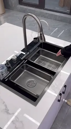 Chậu Rửa Chén Bát 5 Phím INOX SUS 304 Hiển Thị Nhiệt Độ ,Đèn Led Kèm Đầy Đủ Phụ Kiên ,Đa Chức Năng Rửa ,Thiết Kế Sang Trọng Độ Bền Cao (KT :75x46 Và 80x46x22cm)#dogiadungtienich #hot #thinhhanh #lenxuhuong #thinhhanhxuhuong #xuhuong #hottrend #thinhhanhtiktok #hottrendtiktok #xuhuongtiktok 