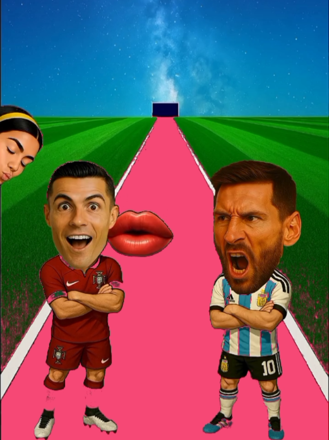 Ronaldo vs Messi 🤯#unfeezmyauccont #usacartoonforyoupage #varrralvideo #messivsronaldo #funny 