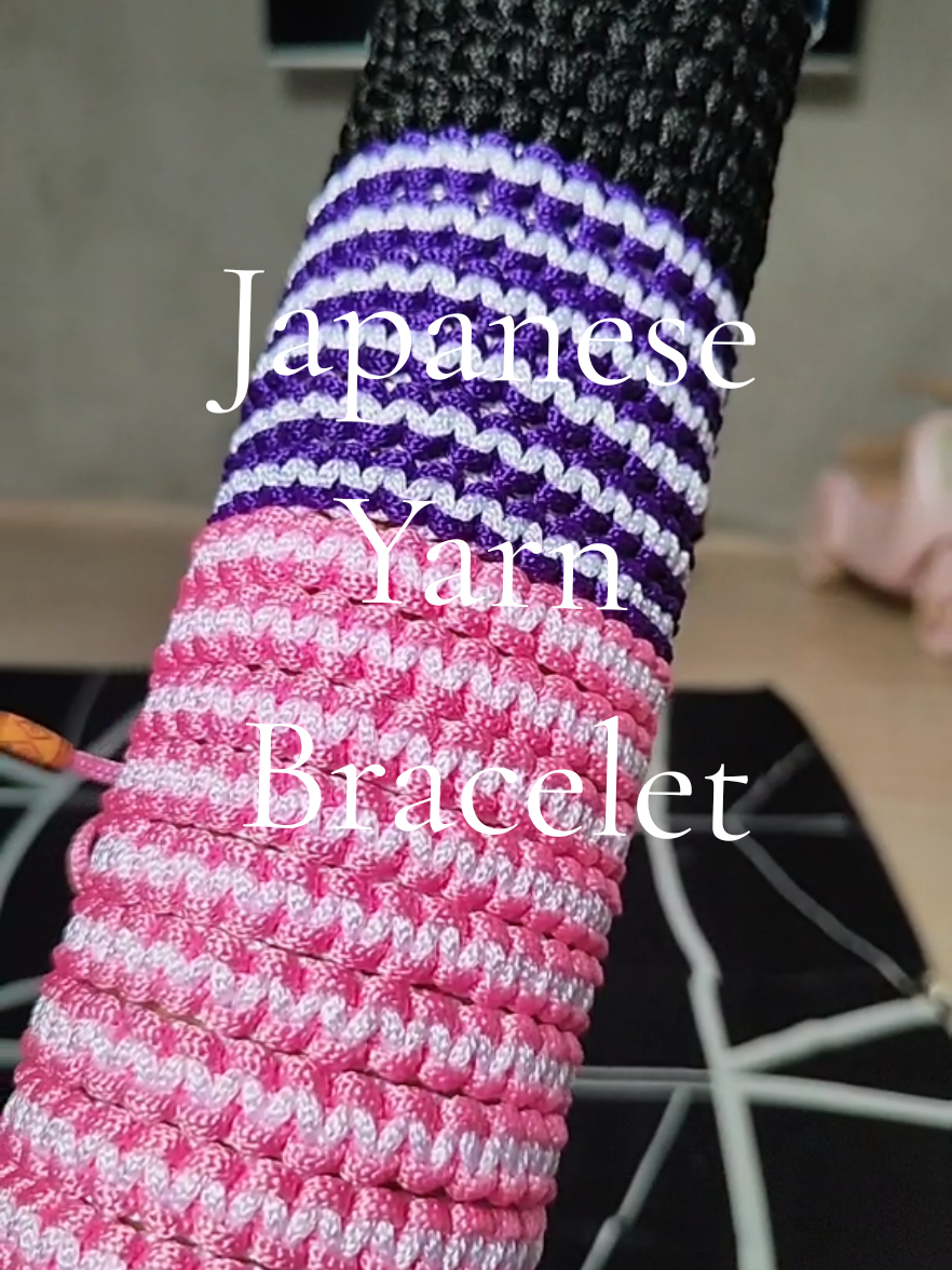 Japanese Yarn, Yarn for bracelet #yarn #japaneseyarn #yarnbracelet 
