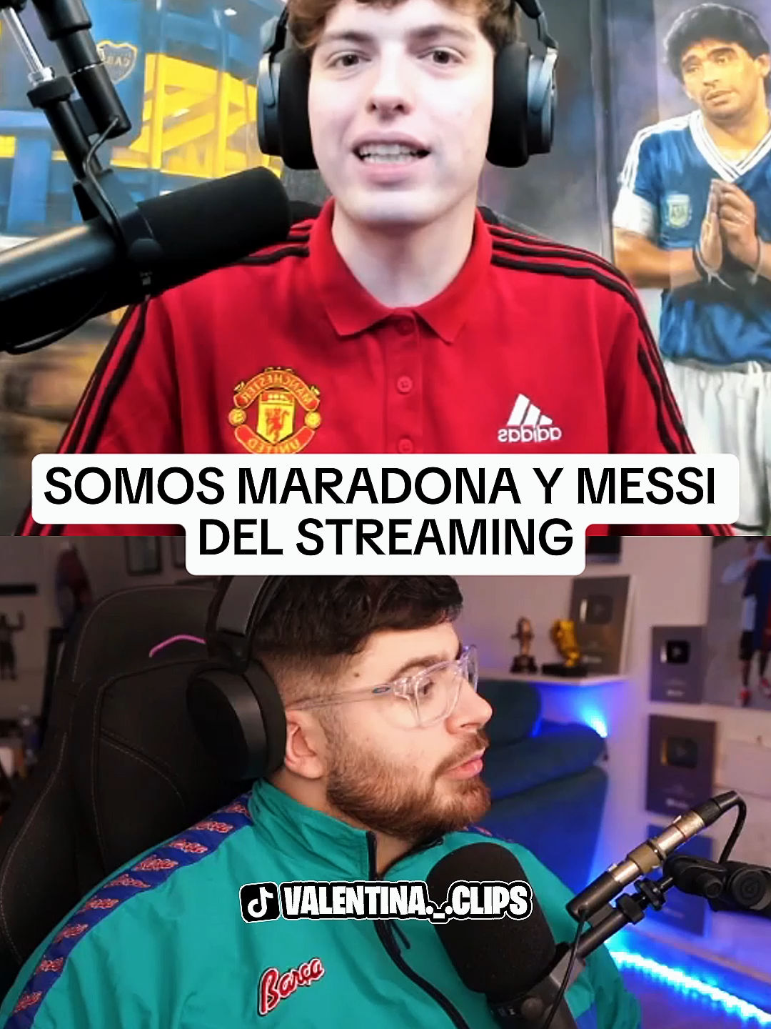 SOMOS MARADONA Y MESSI DEL STREAMING #lacobraaa #lacobra🐍 #lacobraclips #argentina #davoxeneizeclips✨💯🤟 #davooxeneize