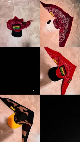 A lil something that I put together. #fyp #fasion #bandana #brim #bandhat 