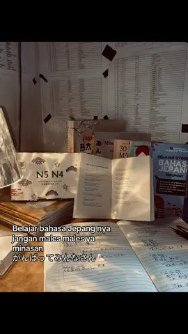 Belajar bahasa Jepang itu butuh konsistensi, jangan malas ya minasan #BelajarBahasaJepang #BelajarJepang #MotivasiBelajar #Ganbatte #SemangatBelajar