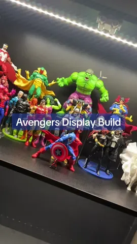 Building out my Avengers team inside the Miifuny display cabinet using all Marvel Legends 🙌 Which characters do you think I’m missing from the lineup? 👀 Drop your must-haves below ⬇️ #AvengersDisplay #MarvelLegends #ToyCollector #FigureDisplay #MarvelFans