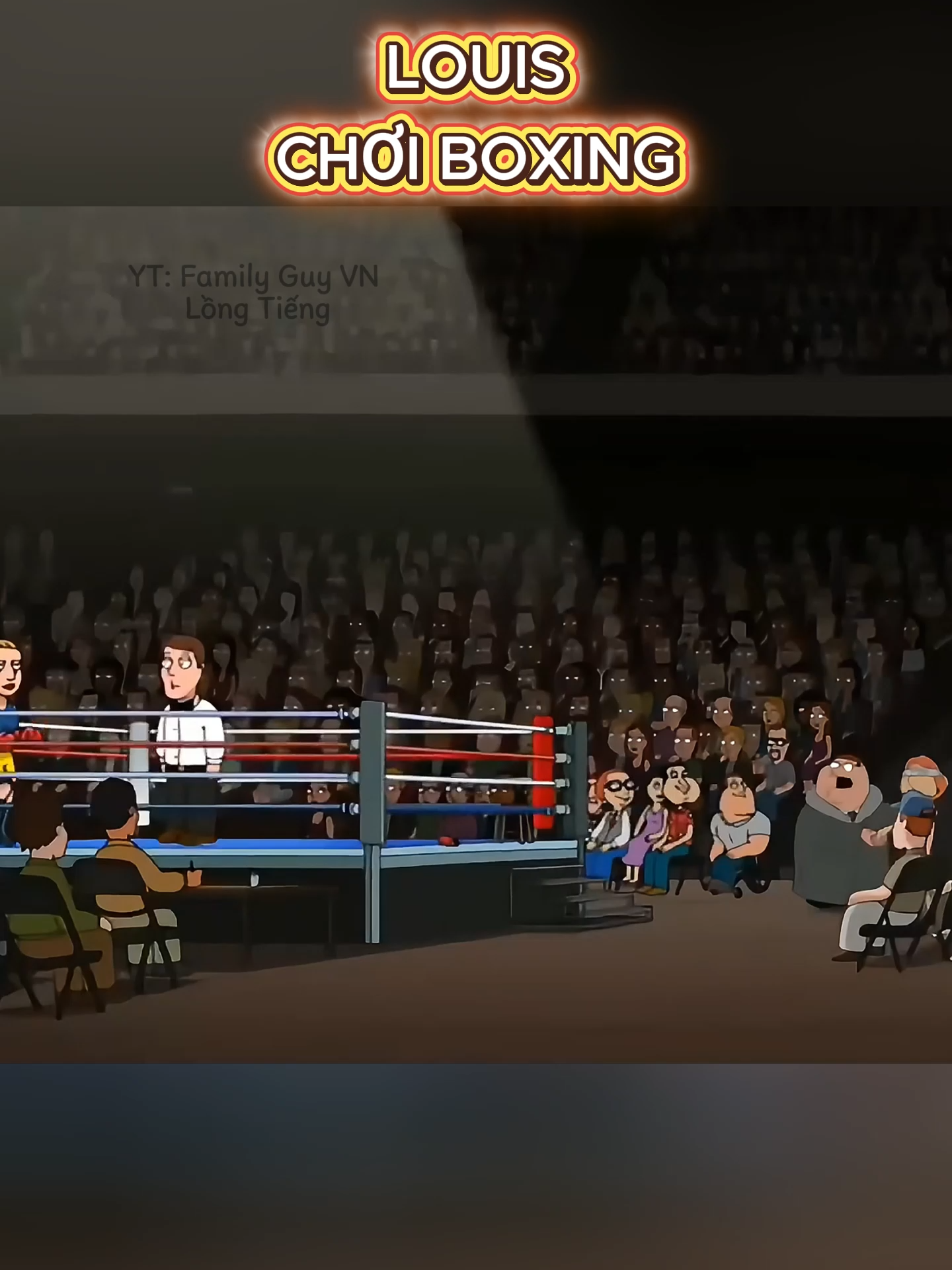 Louis Chơi Boxing #familyguy #longtieng #familyguylongtieng #funny #memes #memestiktok