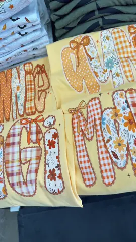 Fall patchwork Name collection 🖤🍂🍁#shirt #mama #nana #mini #MomsofTikTok 