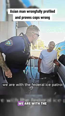 Asian man wrongfully profiled and proves cops wrong #police #policeofficer #cops #cop 