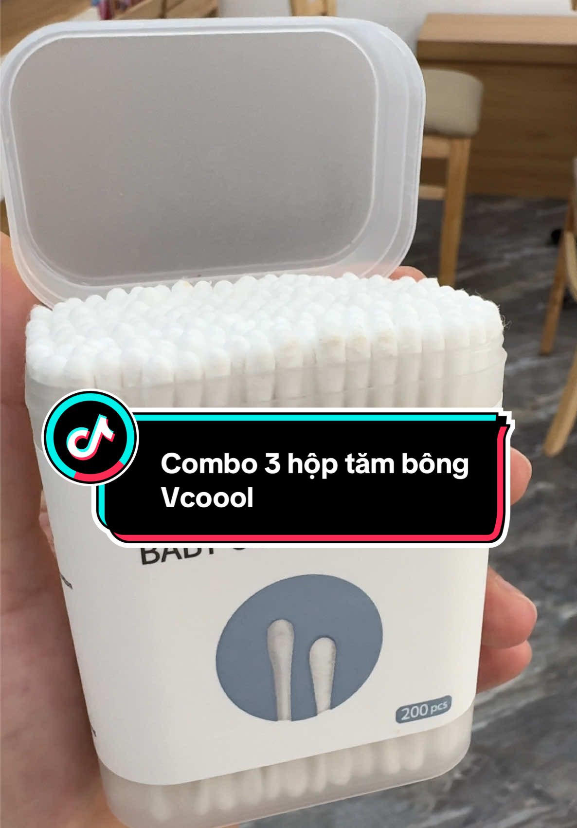 Tăm bông Vcoool cho bé iu nè, trẻ sơ sinh dùng đc nha các mom 🫶🏻🌼👼🏻  #tambongngoaytai #tambongchobe #tambongvcool #vcoool #review #xuhuong #meemkhoaiii 