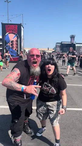 FKN SLAYERR!! my life is complete  @MetalHorrorMadman  #slayer #louderthanlifelouisville #louderthanlife2025 #fyp#metal