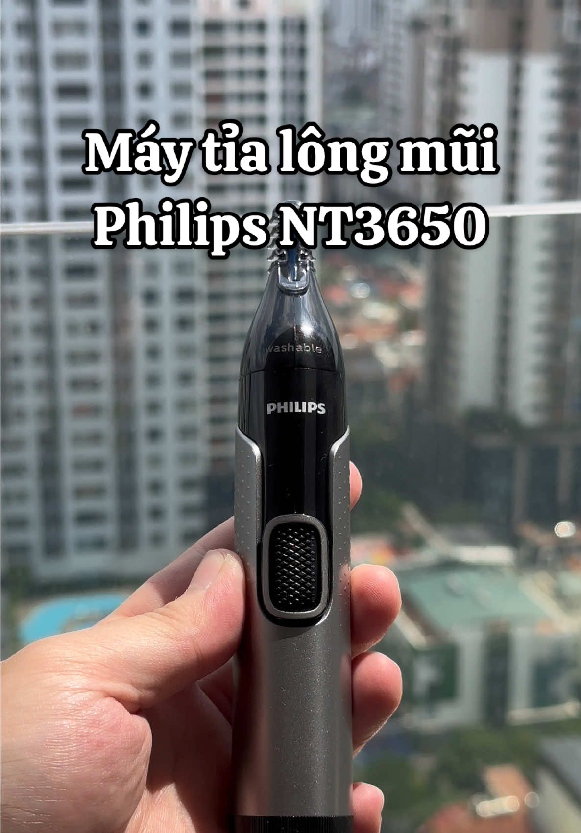 Máy tỉa lông mũi #Philips NT3650 không gây xước da mũi, an toàn khi sử dụng. Bảo hành 24 tháng. #maytialongmui #affiliatemarketing #xuhuong #fyp 