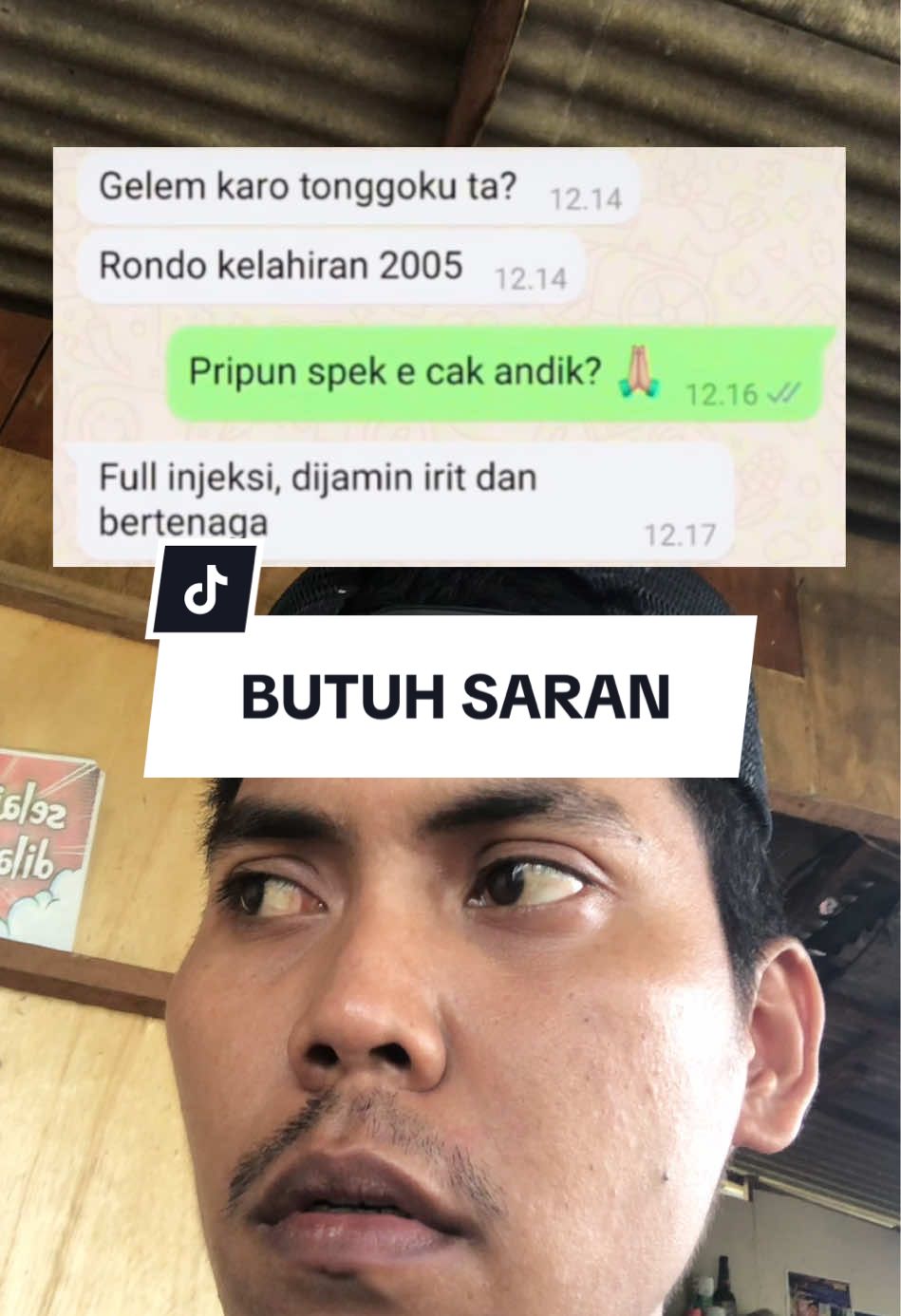 Aku harus gimana nih  #oweng #fyp #chat 