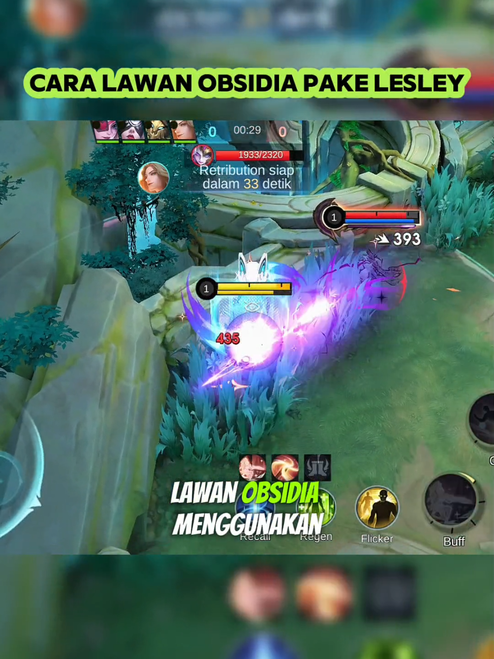 Cara lawan obsidia pake lesley #MLBBNEXT2025 #NEXTJagoanMabar #MLBBObsidia #MLBB 