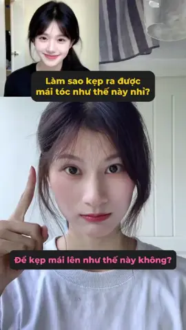 Tip kẹp tăm xuyên tóc mái dễ dàng #xuhuong #chiasekinhnghiem #xuhuongtiktok #chiasebiquyet #kieutocdep 