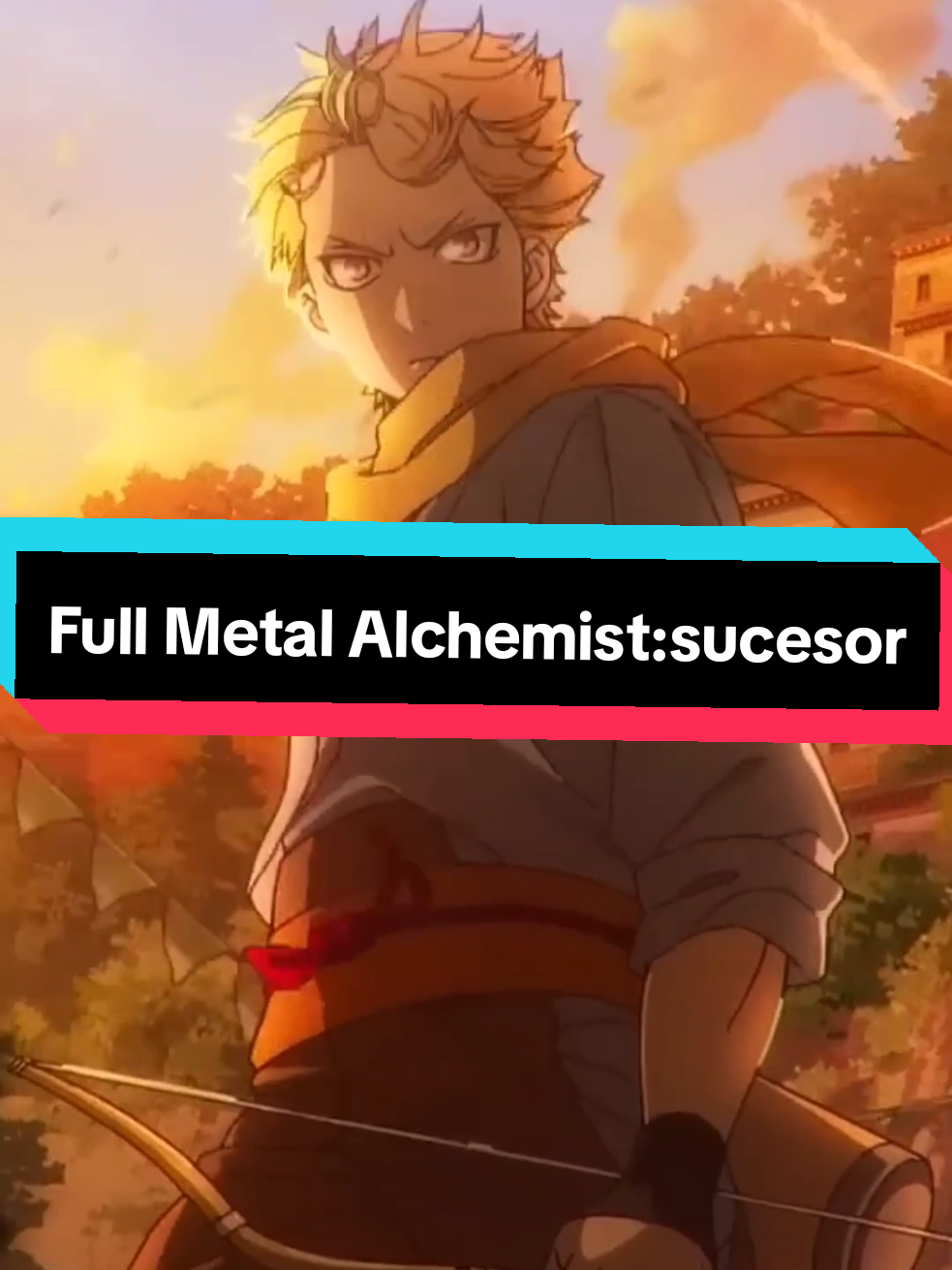 El sucesor de Full Metal Alchemist #anime #animeedit #fullmetalalchemist #yominotsugai 
