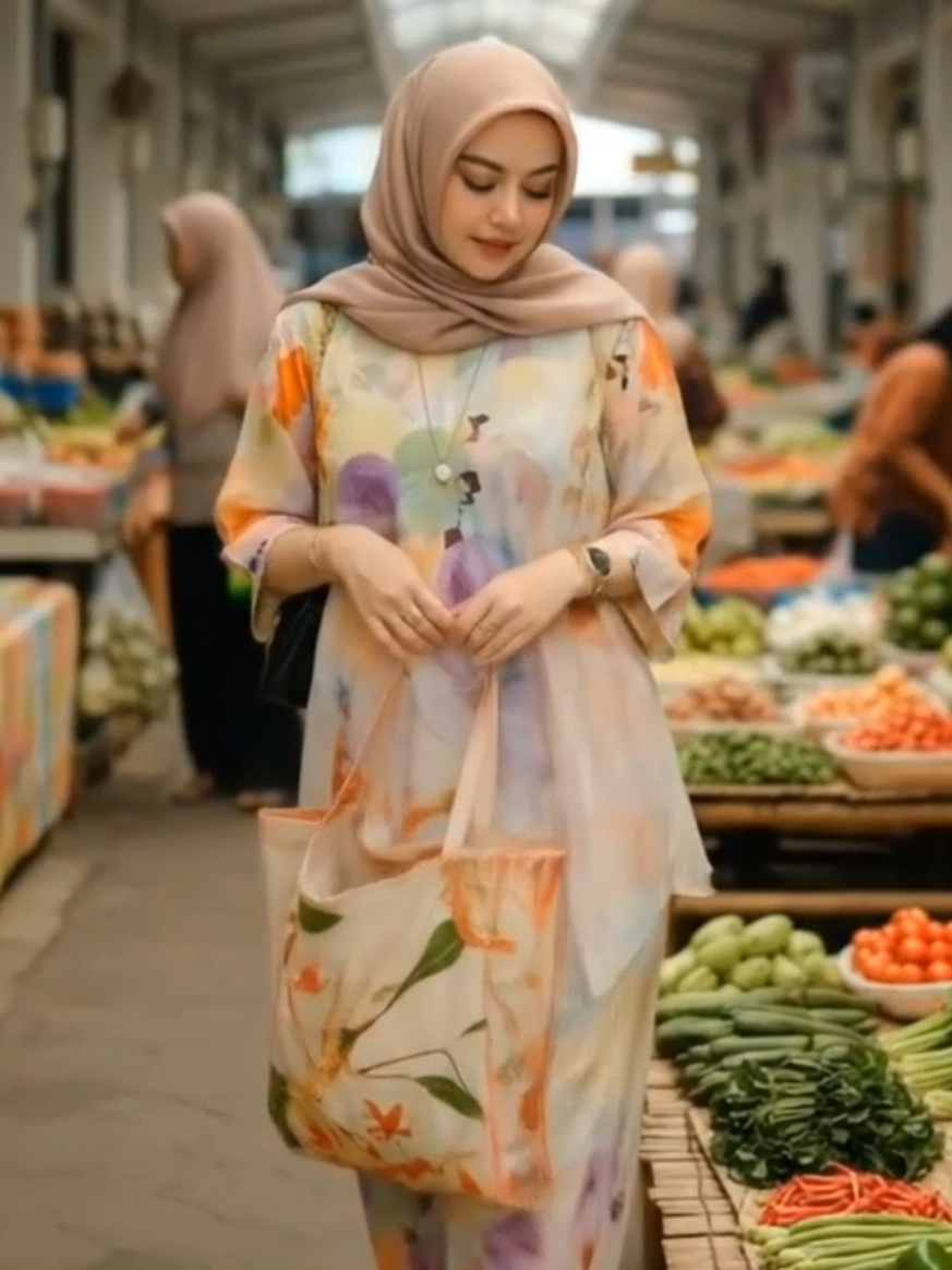 Set Rayon Kekinian  #creatorsearchinsights #setelanwanita #outfit #OOTD #DijaminCuan 