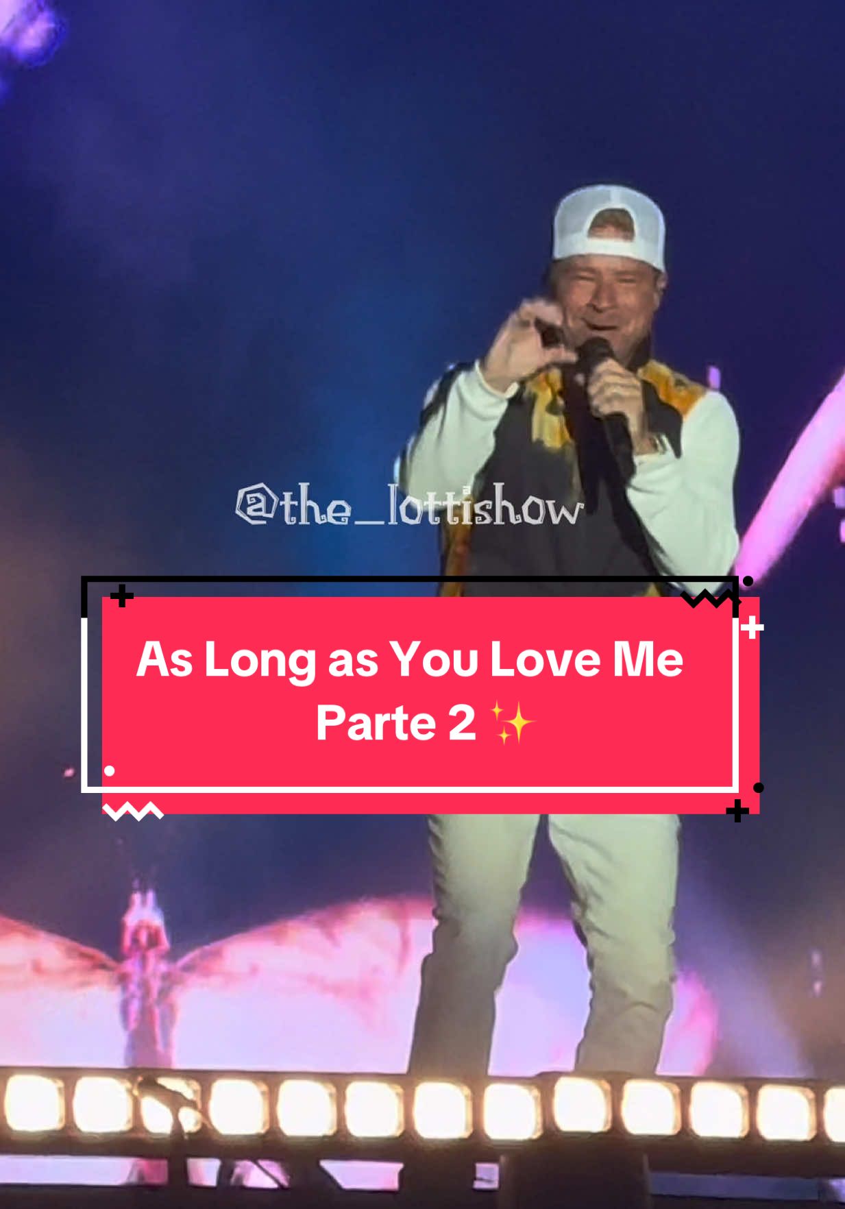 O Brian fazendo metade do coração pro público completar… Iittiiii 💖✨ @Backstreet Boys #thetown2025 #backstreetboys #FestivalNoTikTok #BrianLittrell #aslongasyouloveme 