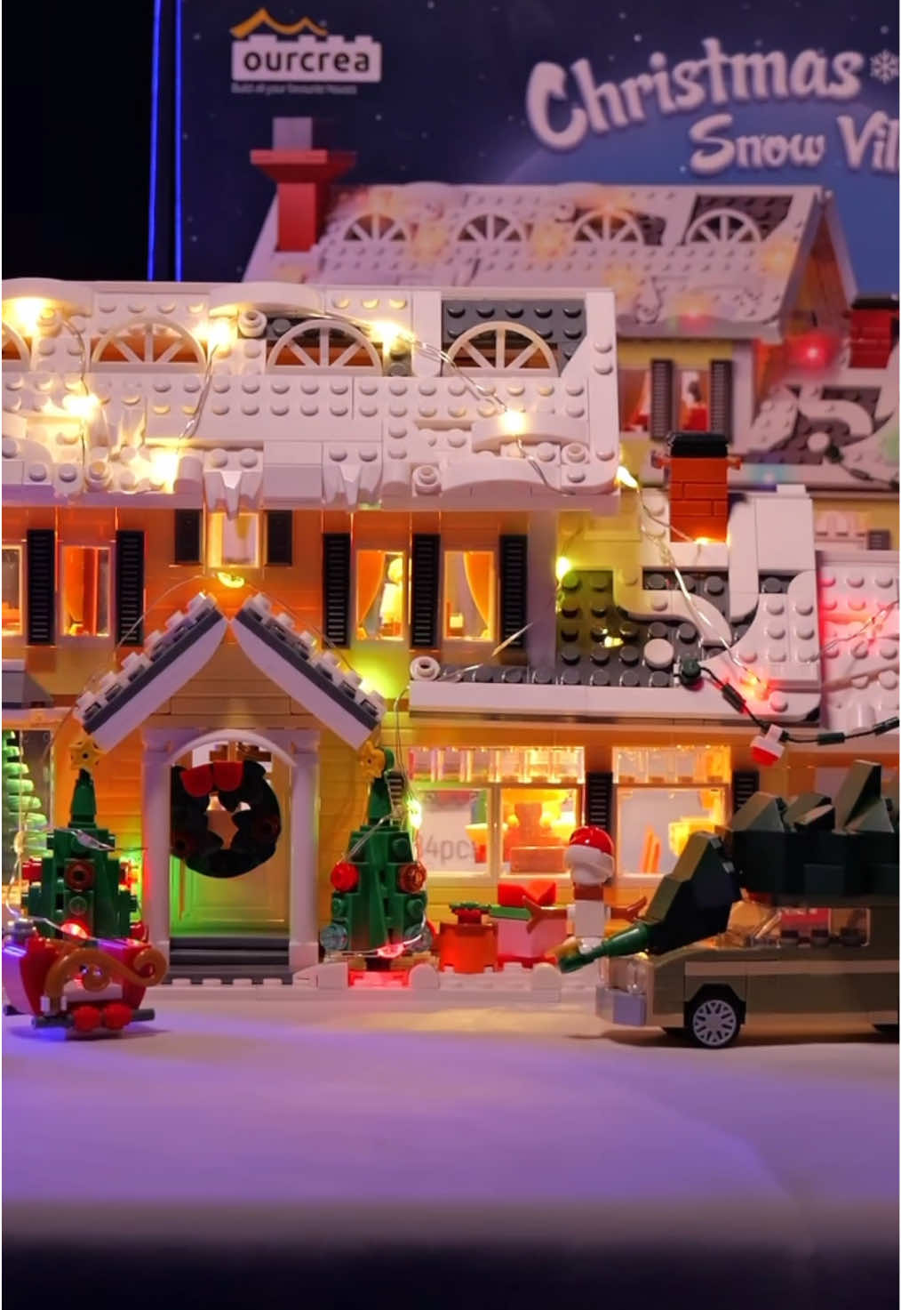 All I want for Christmas is for you #tiktokshoprestock #shiny #christmas #buildingblocks #house 