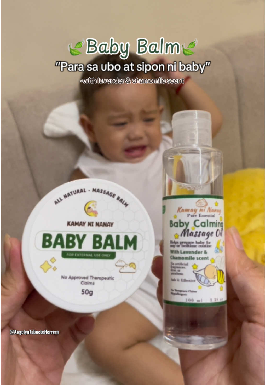 1B/1000!!❤️ Goodbye ubo at sipon talaga! I love this Baby Balm from Kamay Ni Nanay😍 Nakakahelp talaga siya para mapahimbing tulog ni baby🍃@Kamay ni Nanay #kamayninanay #kamayninanayvaporub #babiesoftiktok #babyessentials #firsttimemom 