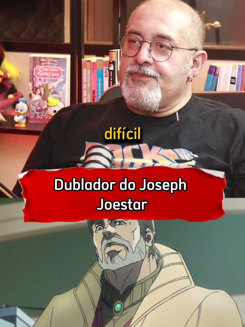 Mauro Ramos é a voz do Joseph Joestar em JoJo’s Bizarre Adventure e revelou que nunca entendeu esse anime!  🎧 Vídeo completo no Desfoque Podcast #dublador #dublagembr #jojosbizarreadventure #josephjoestar #jojobizarreadventure 