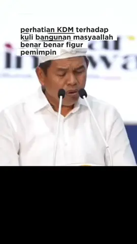 perhatian KDM terhadap kuli bangunan sungguh pemimpin sebenarnya 