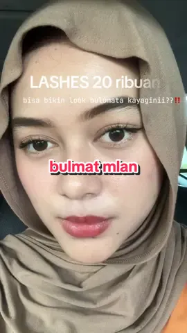 cakep bgtt✨😍 #mlanlashes #eyelashes 