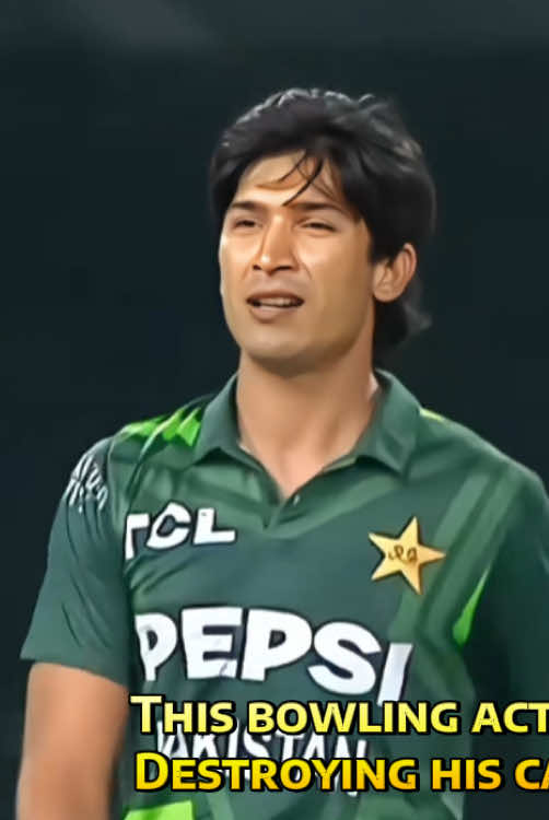 Unlucky bowler because his Action destroying his career 🥹❤️‍🩹✨ Bowler name ????  … … … #junaidedits46 #foryou #unfreezemyaccount #grow #muhammadhussnain @ICC @Pakistan Cricket Board 