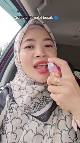 Merokok ❌ Makan Petai❌ Makan Asam pedas❌ Sambal belacan ❌Gigi berlubang ❌ spray je pewangi mulut ni..baru lah mulut bau wangi😍😍 #oralspray #spraymulut #mulutberbau #mouthspray  #arthahidayah 