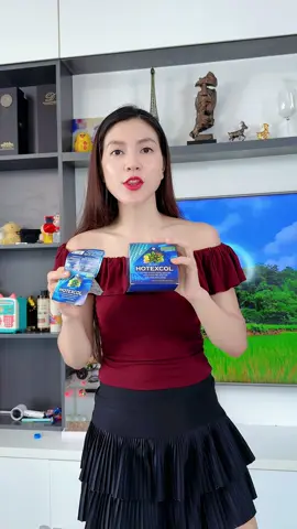 Kẹo ngậm ho Hotexcol Dân Khang 40 viên giảm ho thanh họng rát rọng