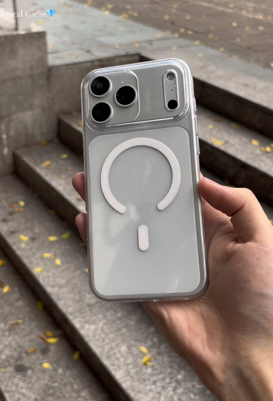 Crystal Clear Texture #iphonecase#iphone17promax#iphone16#iphone17 #iphonetricks 