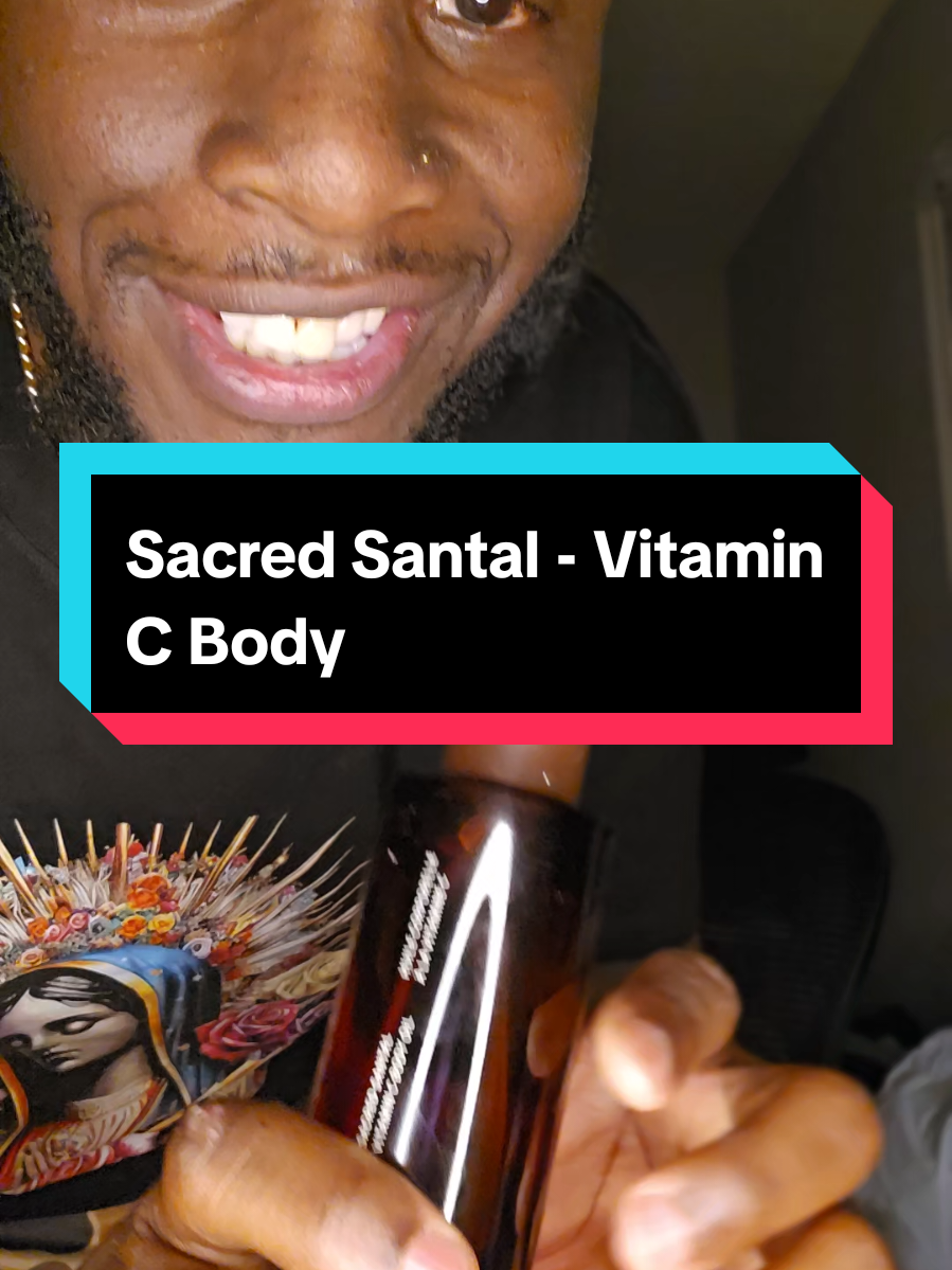 Sacred Santal - Vitamin C Body #cyklar #bodyoil #skinoil #vitaminc #skincare 