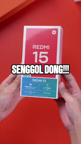 Hape ini punya refresh rate 144hz COYYY!!🤯 . .  #Redmi15
