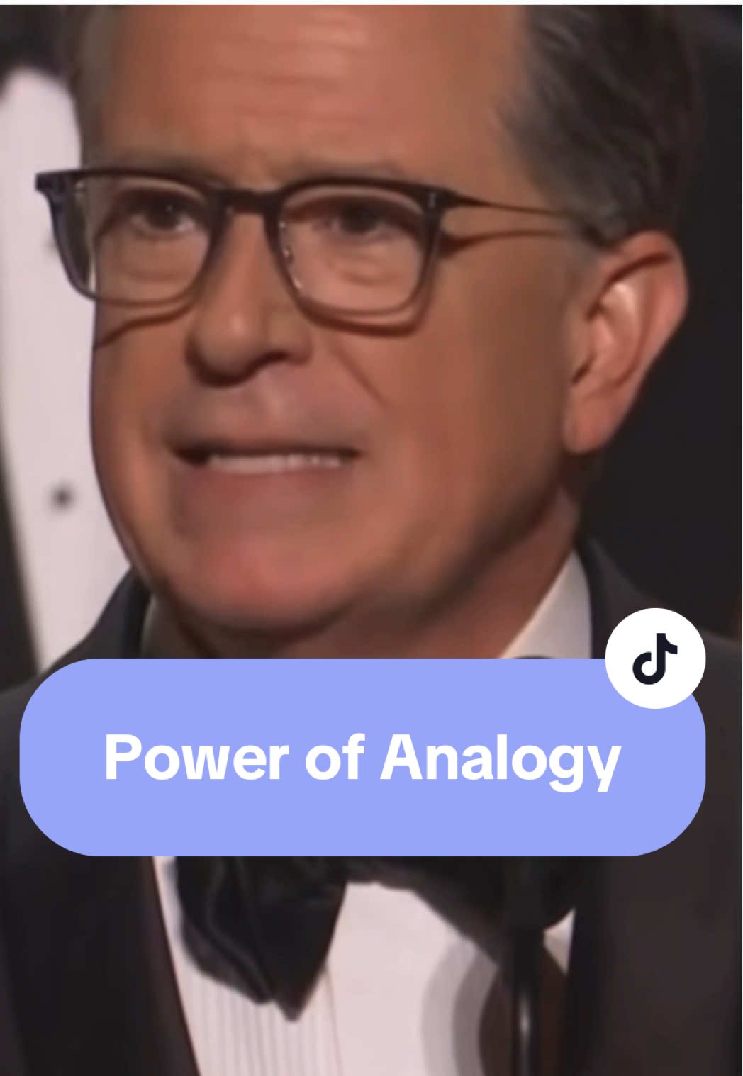 “are you smarter than a 5th grader” with today’s episode featuring this poetic justice #colbert served at the #emmys with this beautifully written analogy that many will hear but not all will have the brain cells to fully comprehend